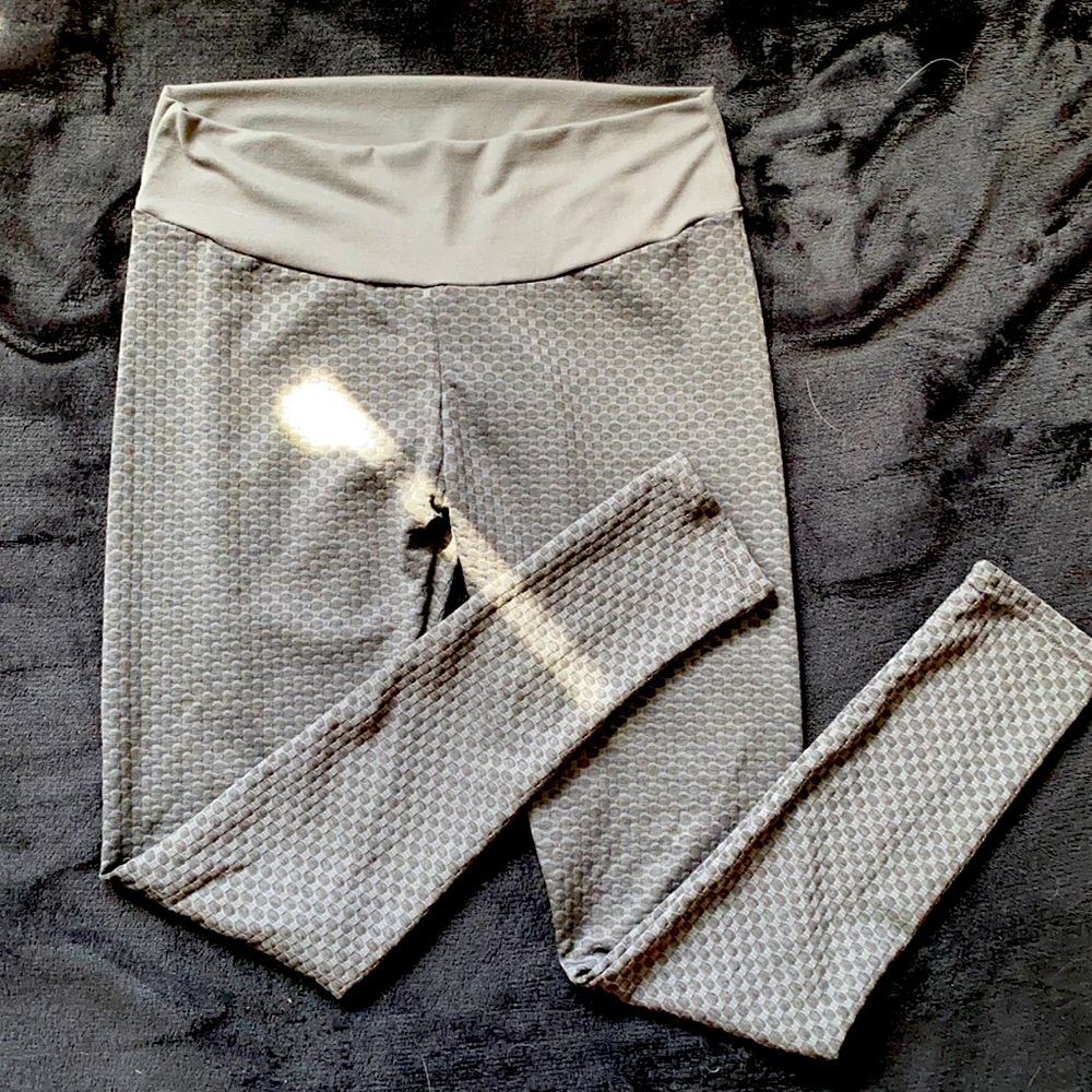 Hex Leggings grey
